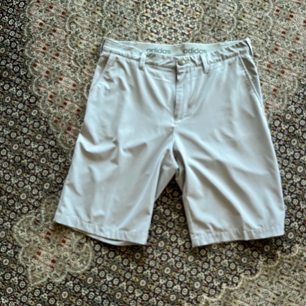 Adidas men’s golf shorts gray size 32